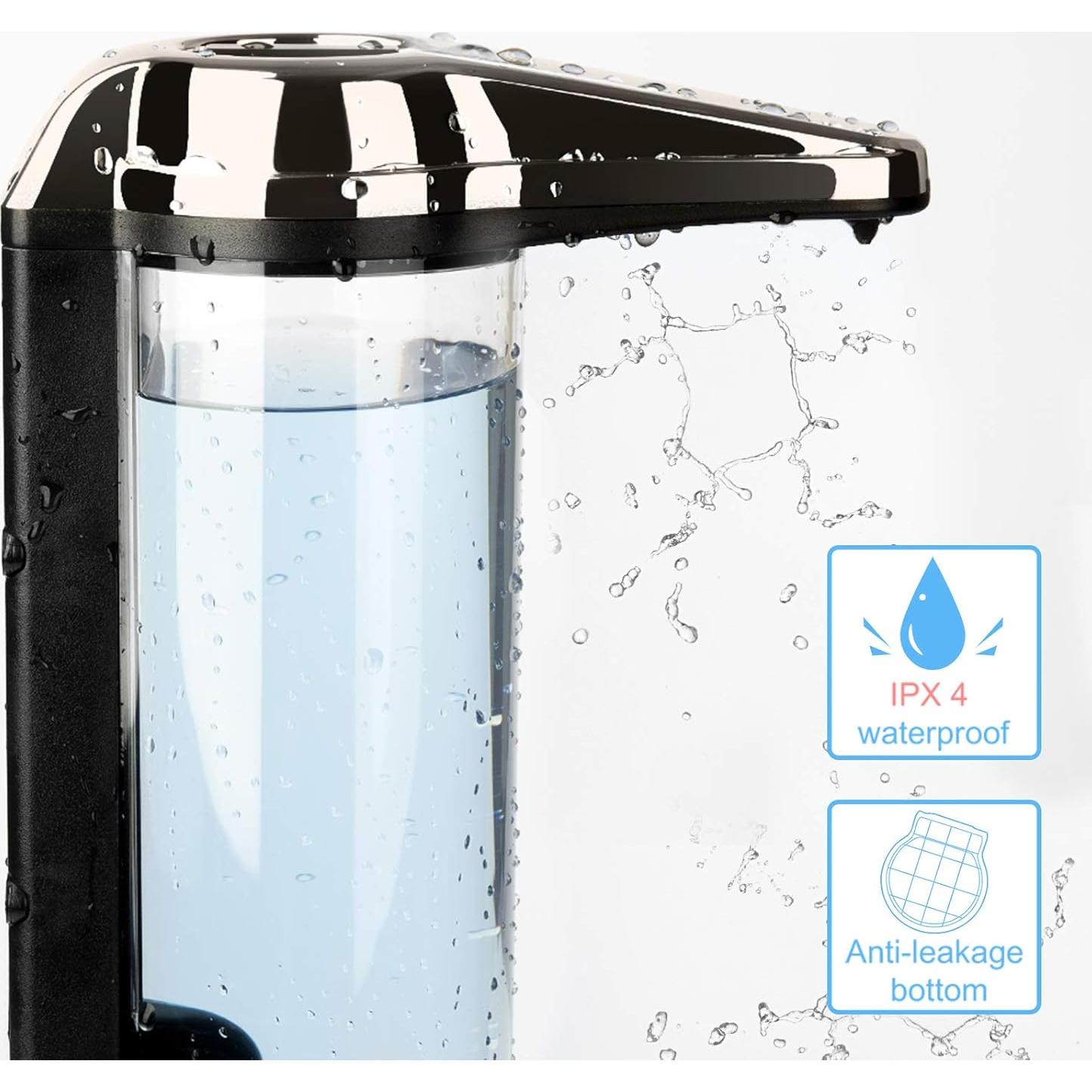 Dispensador Automático de Jabón Secura 500ml Gris Oscuro