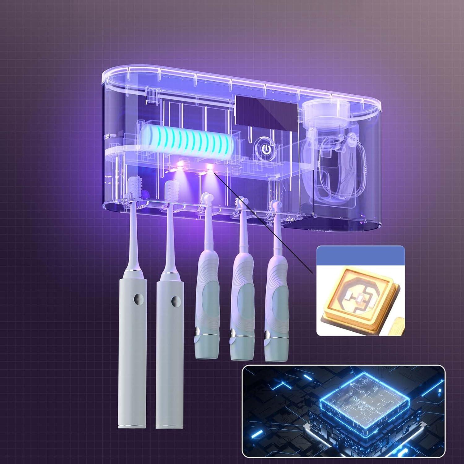 Soporte para Cepillos de Dientes DNEXIMG RA con Dispensador