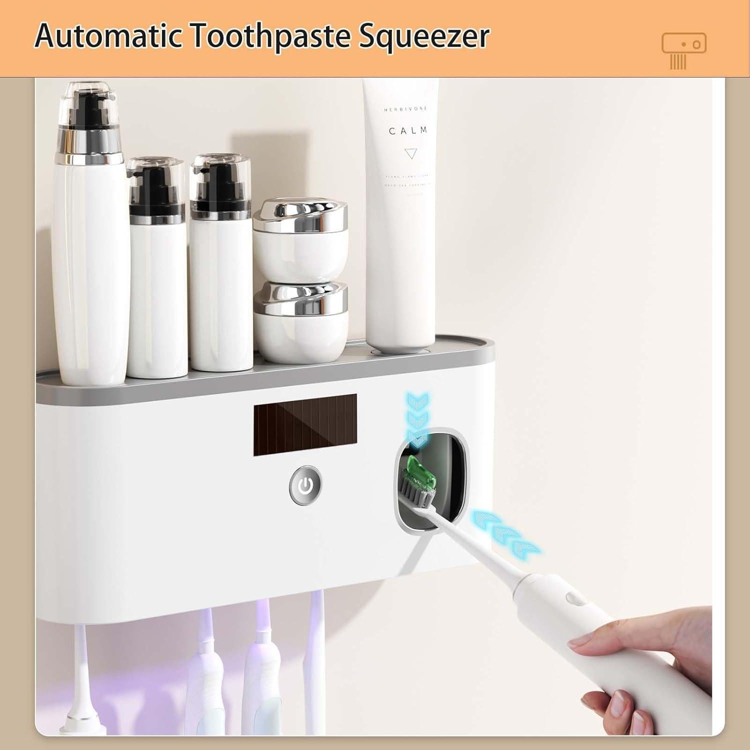 Soporte para Cepillos de Dientes DNEXIMG RA con Dispensador