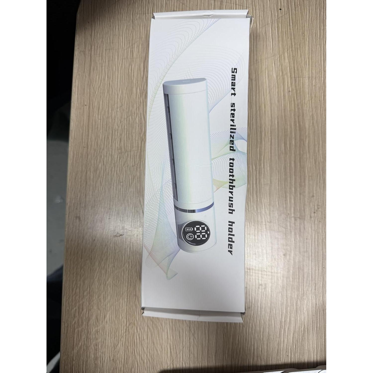 Soporte de Cepillo de Dientes Inalámbrico Lives con Temporizador - 4 Ranuras