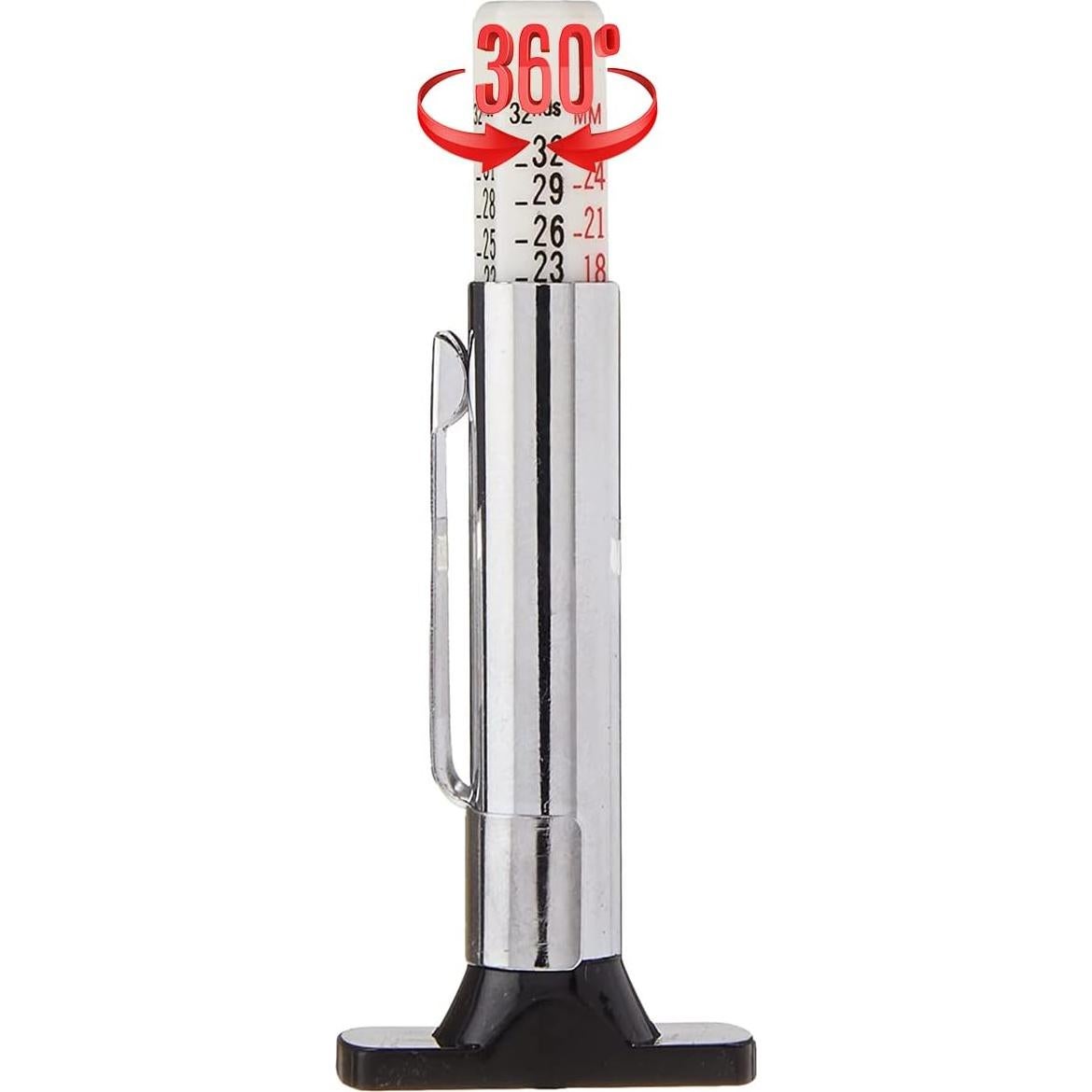 Medidor de Profundidad de Banda de Rodadura RoadPro RP725 Doble Calibración