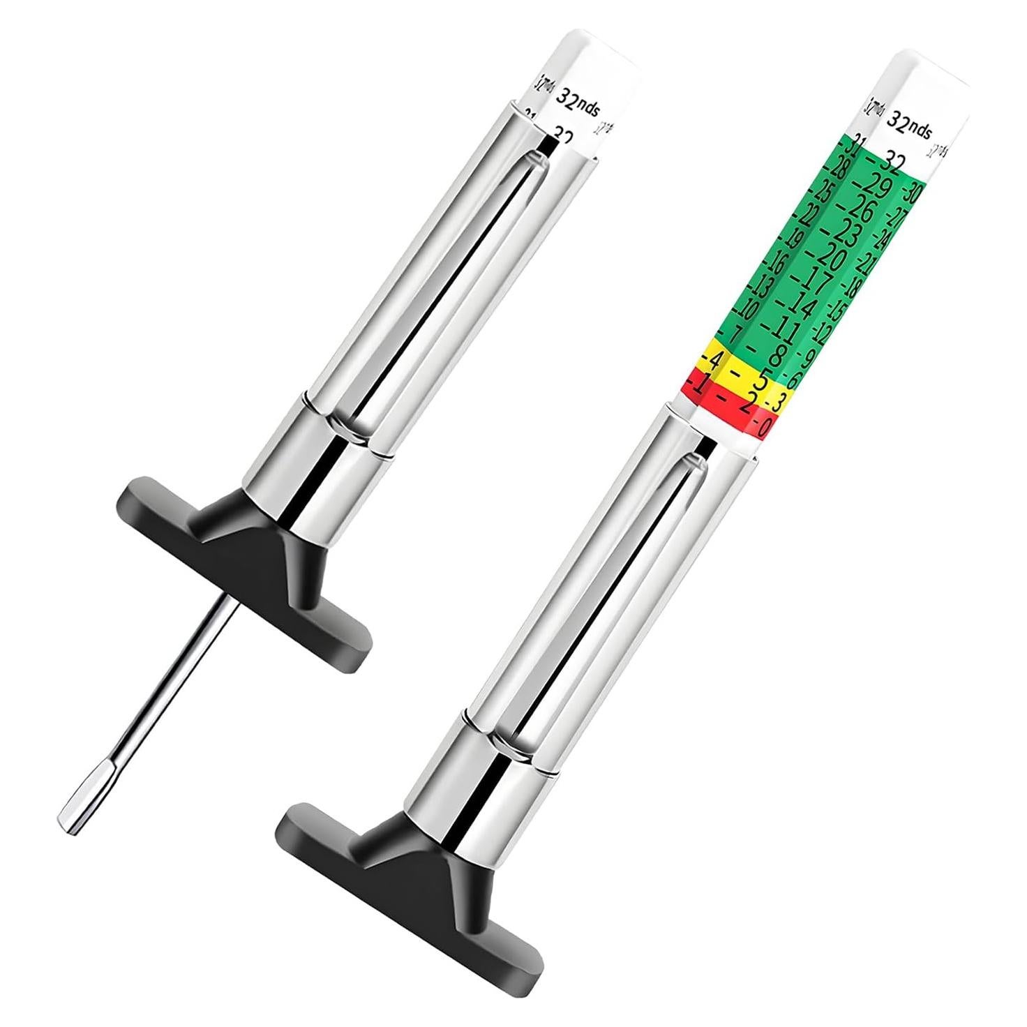 Juego de 2 medidores de profundidad de neumáticos BWBWND