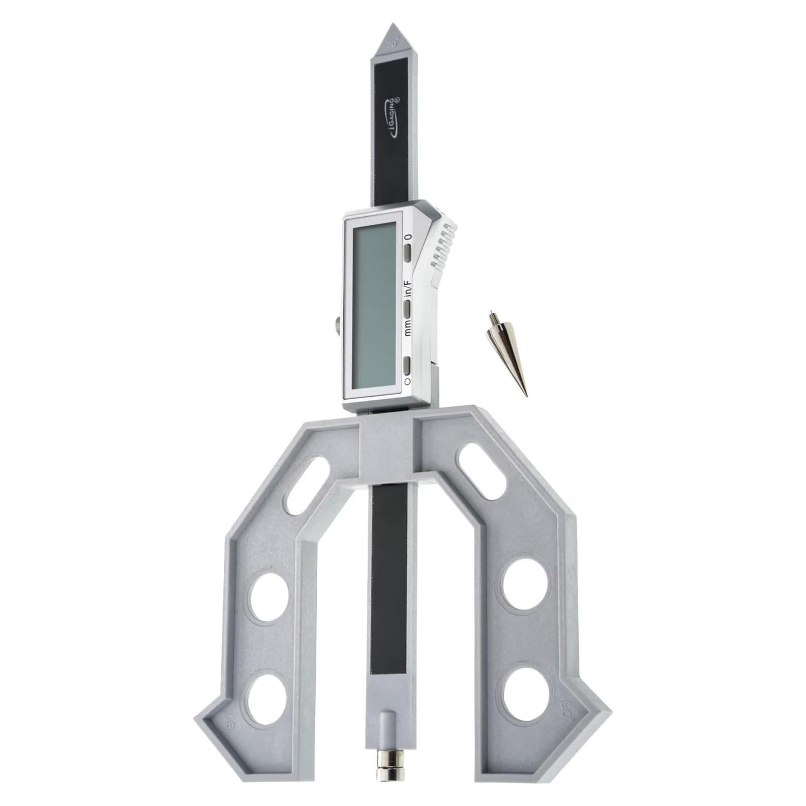 Medidor Digital 3 en 1 iGaging 0-15.24 cm - Profundidad, Altura, Espesor