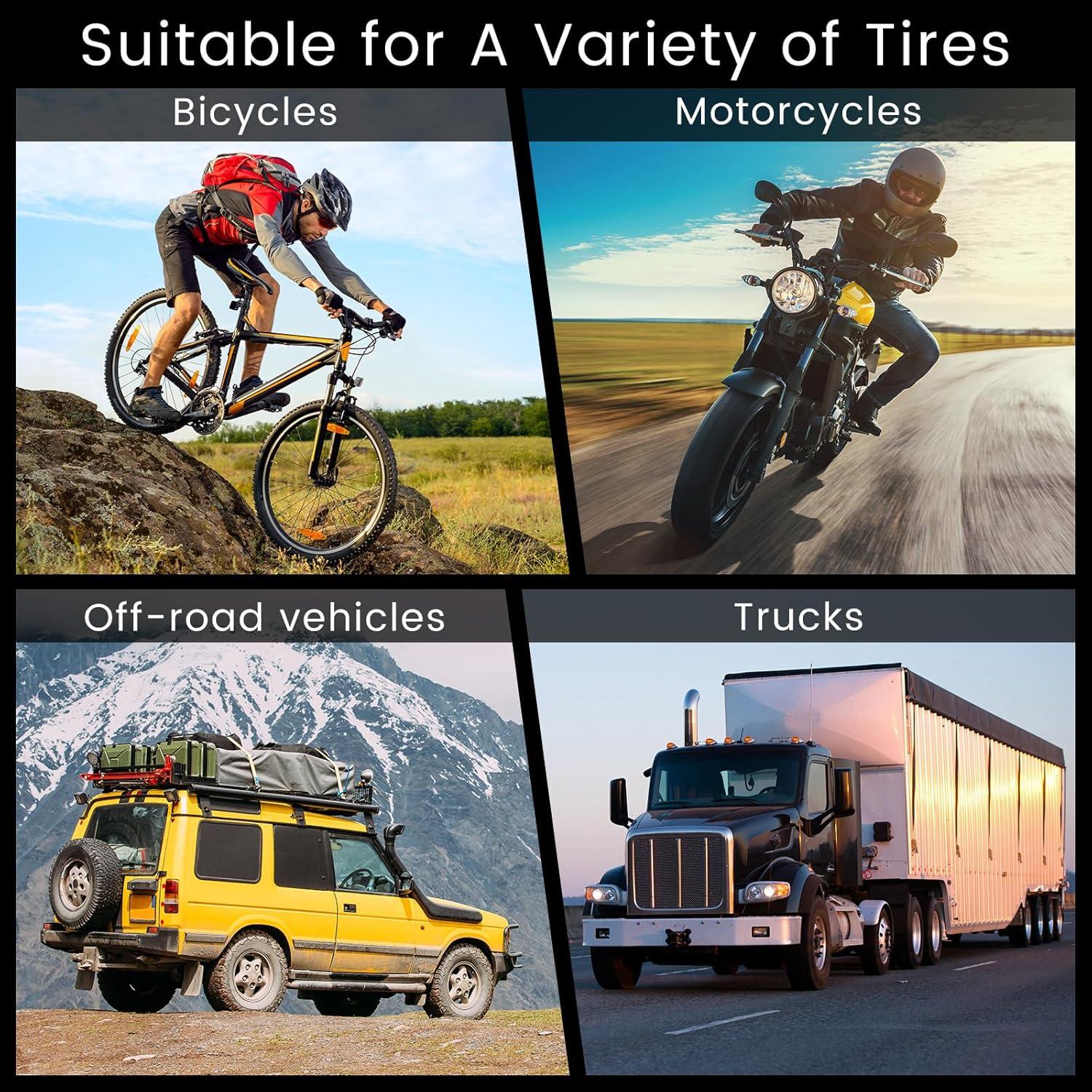 Paquete de 10 Medidores de Profundidad de Neumáticos Tallew