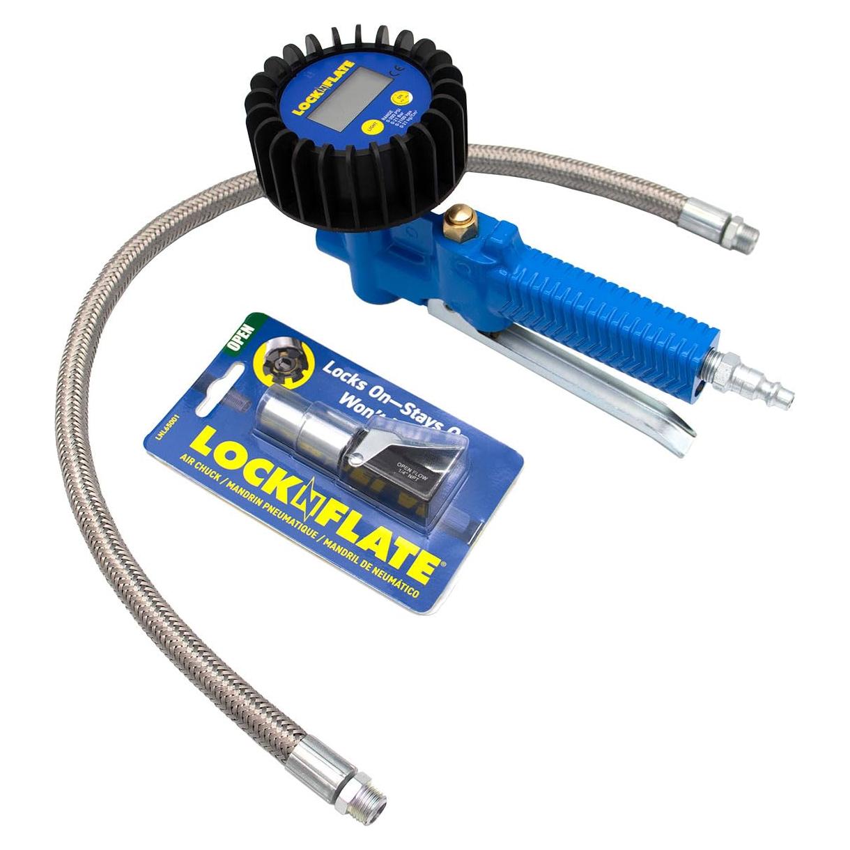 Inflador Digital de Neumáticos LockNLube LNL65301-KIT 300 PSI