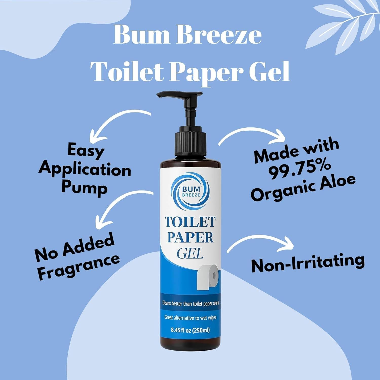 Gel de Papel Higiénico Bum Breeze 240g - Alternativa Segura