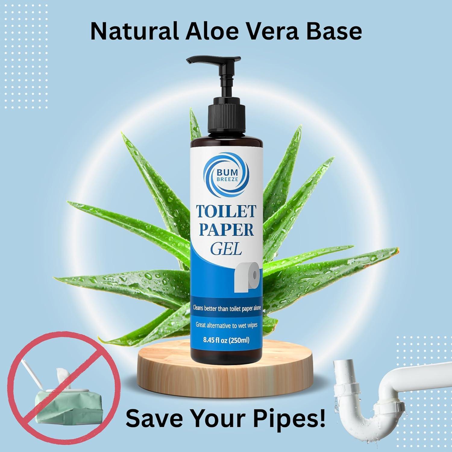 Gel de Papel Higiénico Bum Breeze 240g - Alternativa Segura