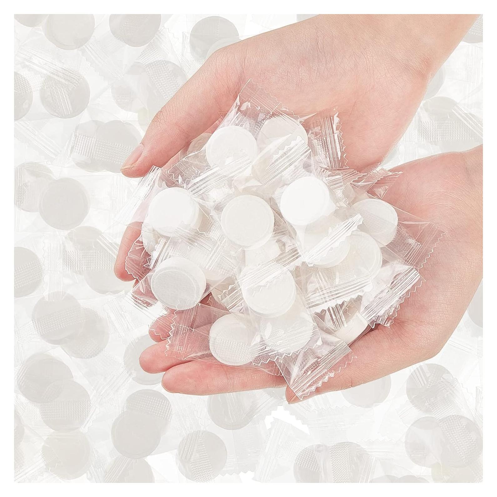 Toallas Comprimidas Juexica 1000 Pcs Algodón Portátiles