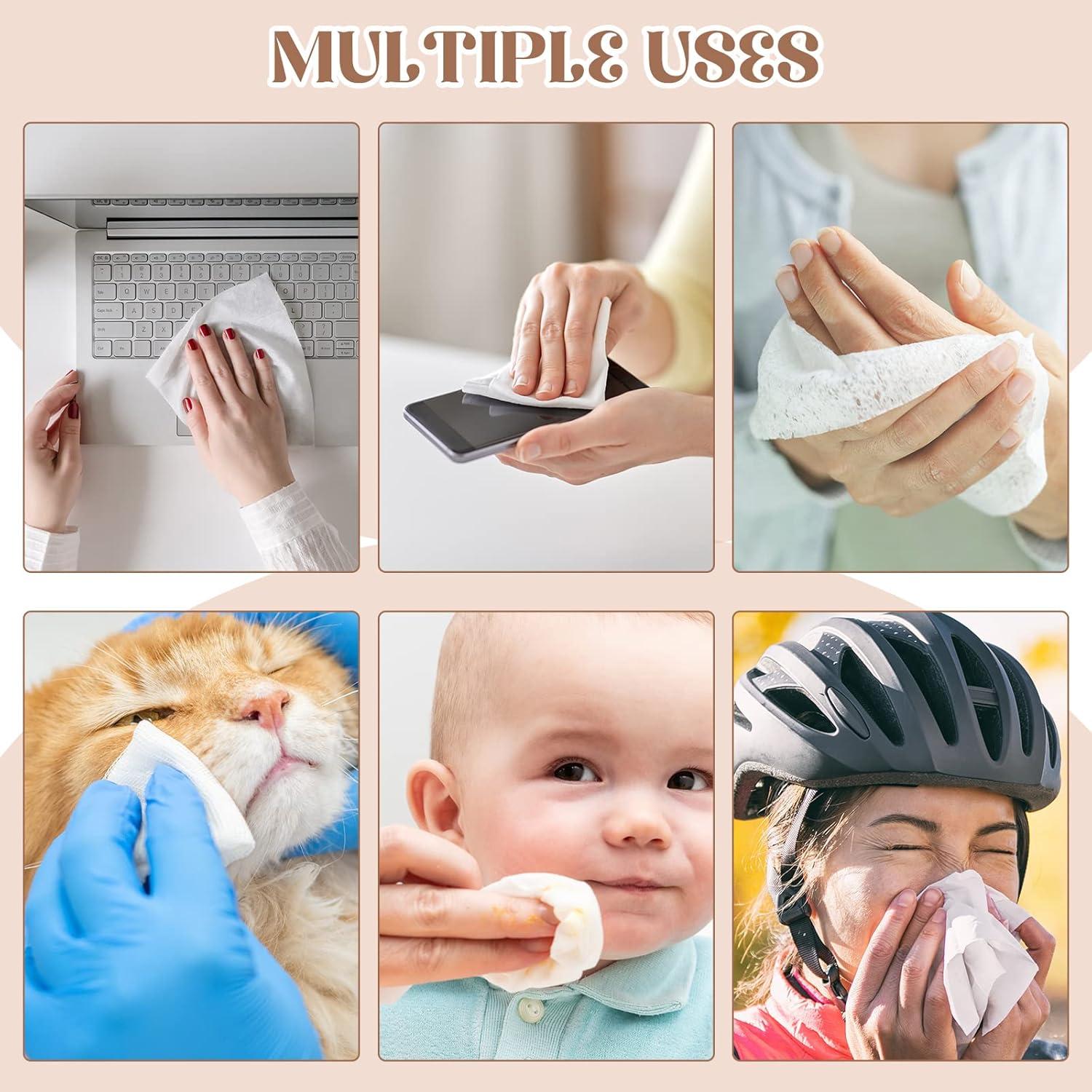 Toallas Comprimidas Juexica 1000 Pcs Algodón Portátiles