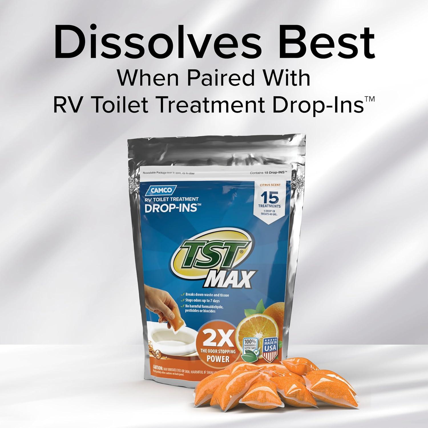 Papel Higiénico 2 Capas Camco para RV y Marina - 4 Rollos