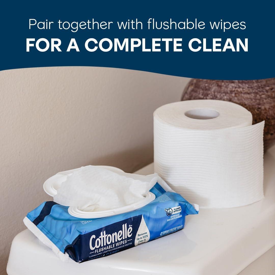 Papel Higiénico Cottonelle Ultra Clean Mega 6 Rollos 284 Hojas