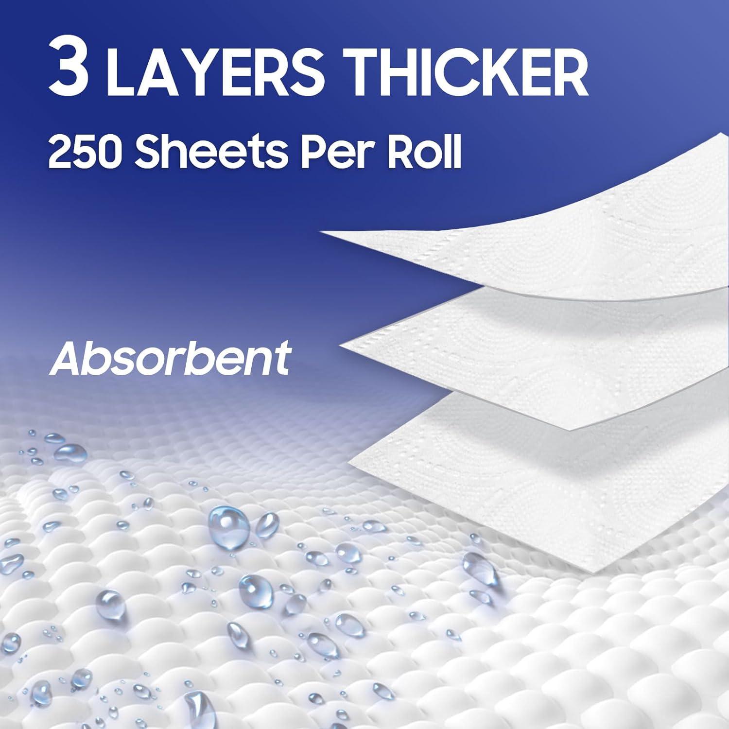 Papel Higiénico Ultra Suave Sunton 3 Capas 24 Rollos Biodegradable