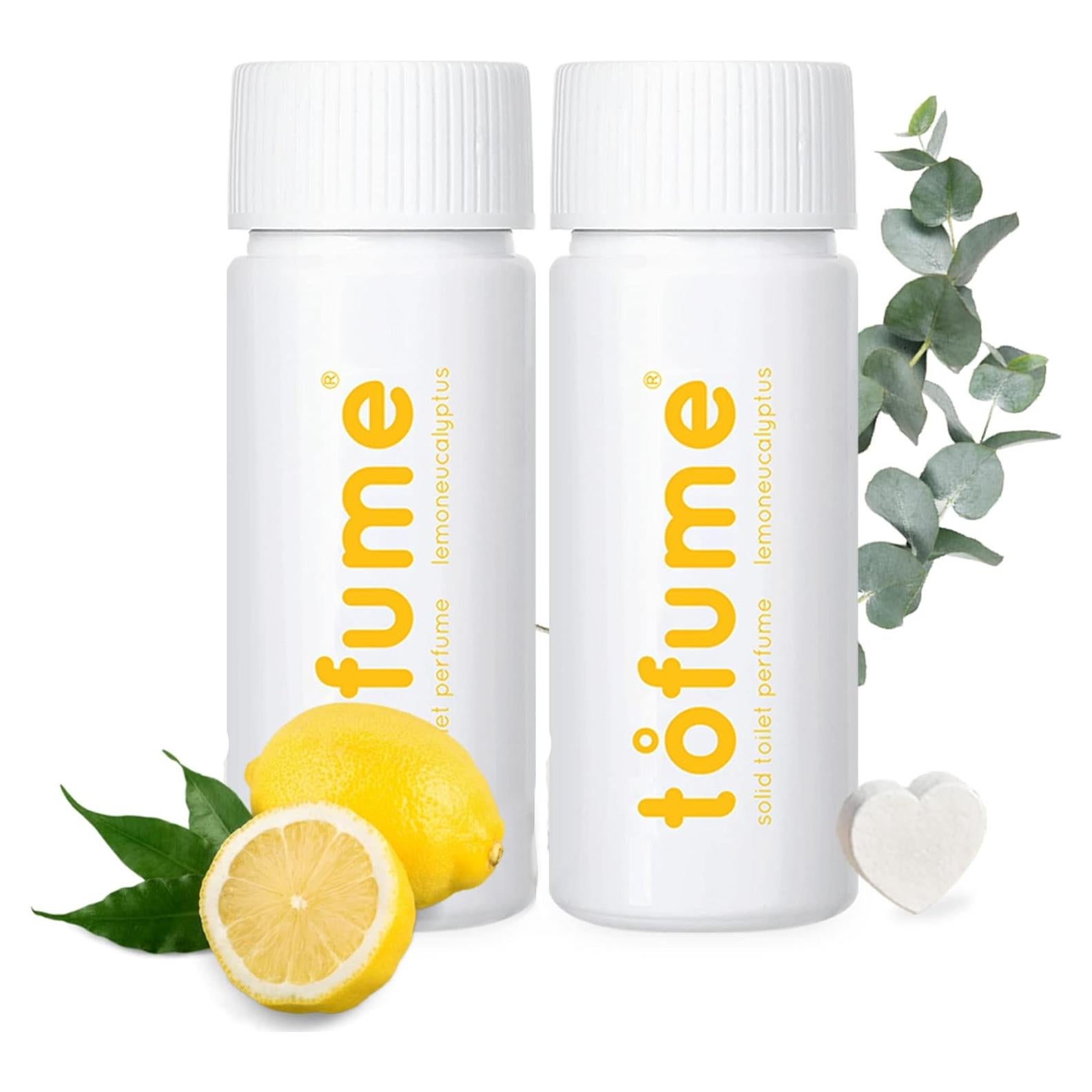 Tabletas Ambientadoras para Inodoro Eucalipto de Limón - 60 Unidades