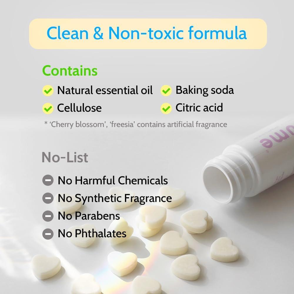 Tabletas Ambientadoras para Inodoro Eucalipto de Limón - 60 Unidades