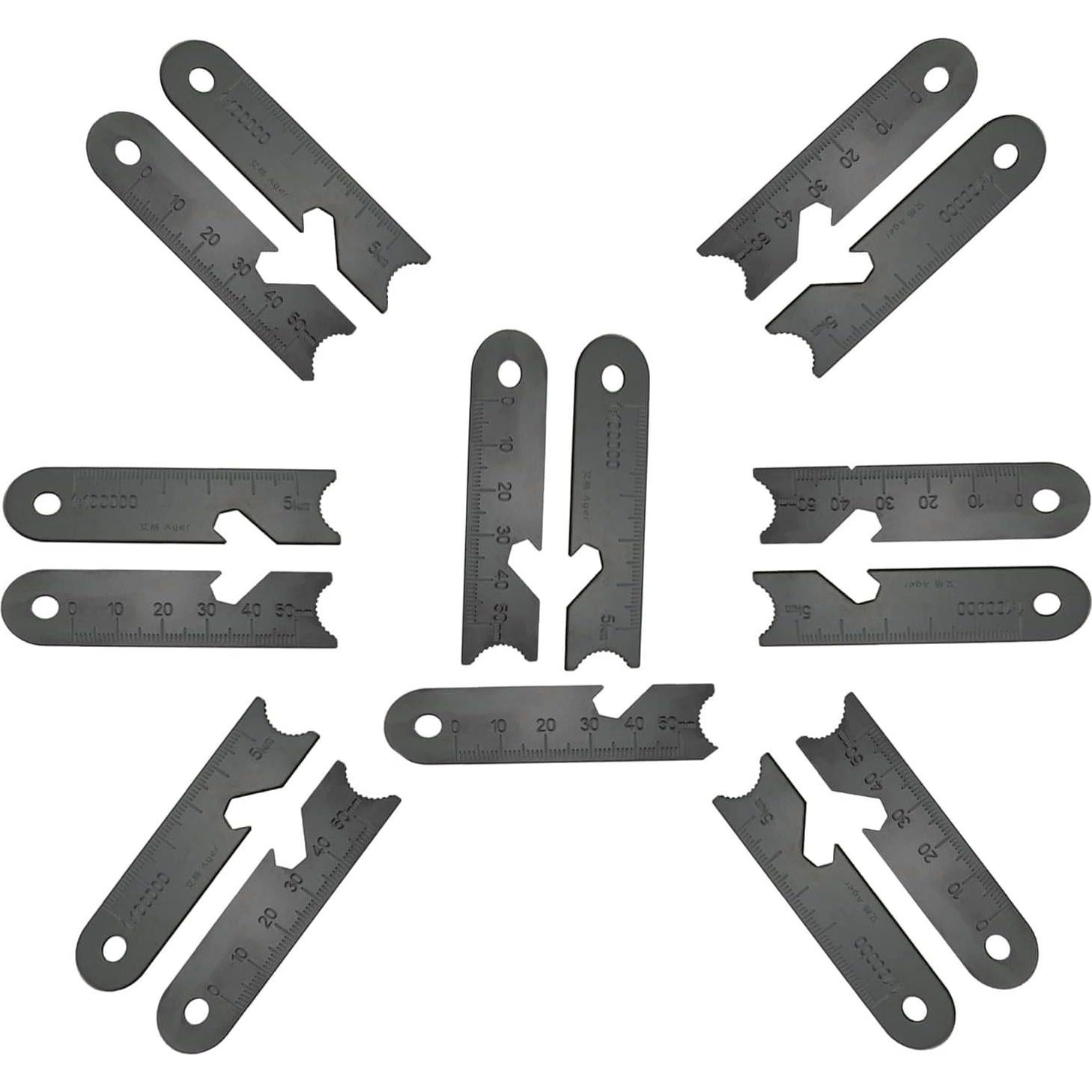 Raspador de Chispa 15PCS Cadupor para Supervivencia y Camping