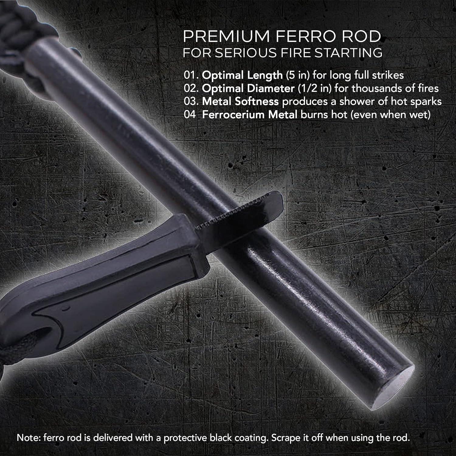 Encendedor Ferro Rod Hot Strike EPG-Hot-Strike | Supervivencia