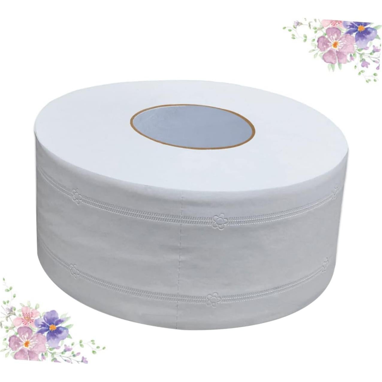 Papel Higiénico Negro Acolchado Doble Rollo Minkissy 2 Unidades