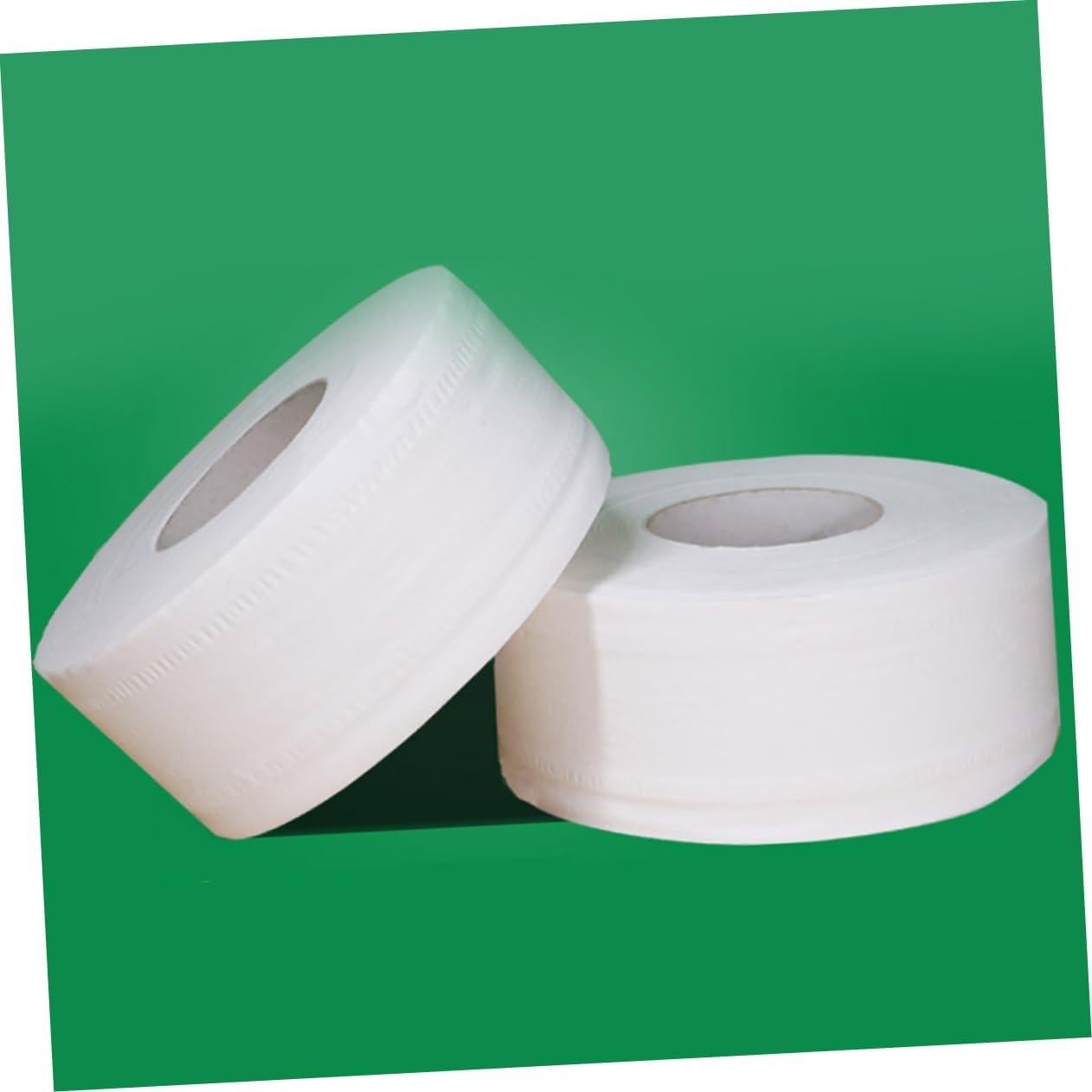 Papel Higiénico Negro Acolchado Doble Rollo Minkissy 2 Unidades