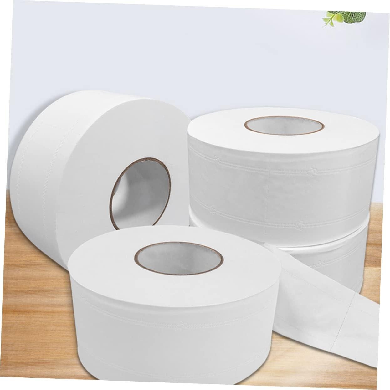 Papel Higiénico Negro Acolchado Doble Rollo Minkissy 2 Unidades