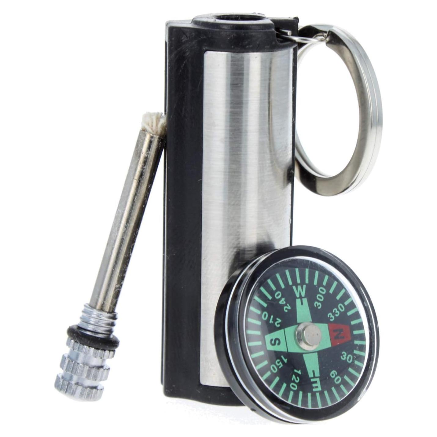 Encendedor Compacto ASR Outdoor con Brújula y Varilla de Yesca