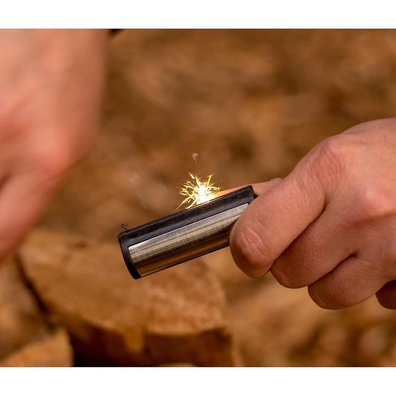 Encendedor Compacto ASR Outdoor con Brújula y Varilla de Yesca