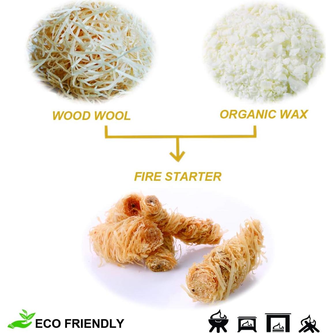 Encendedores Naturales para Chimenea CHENPLY 108 Unidades