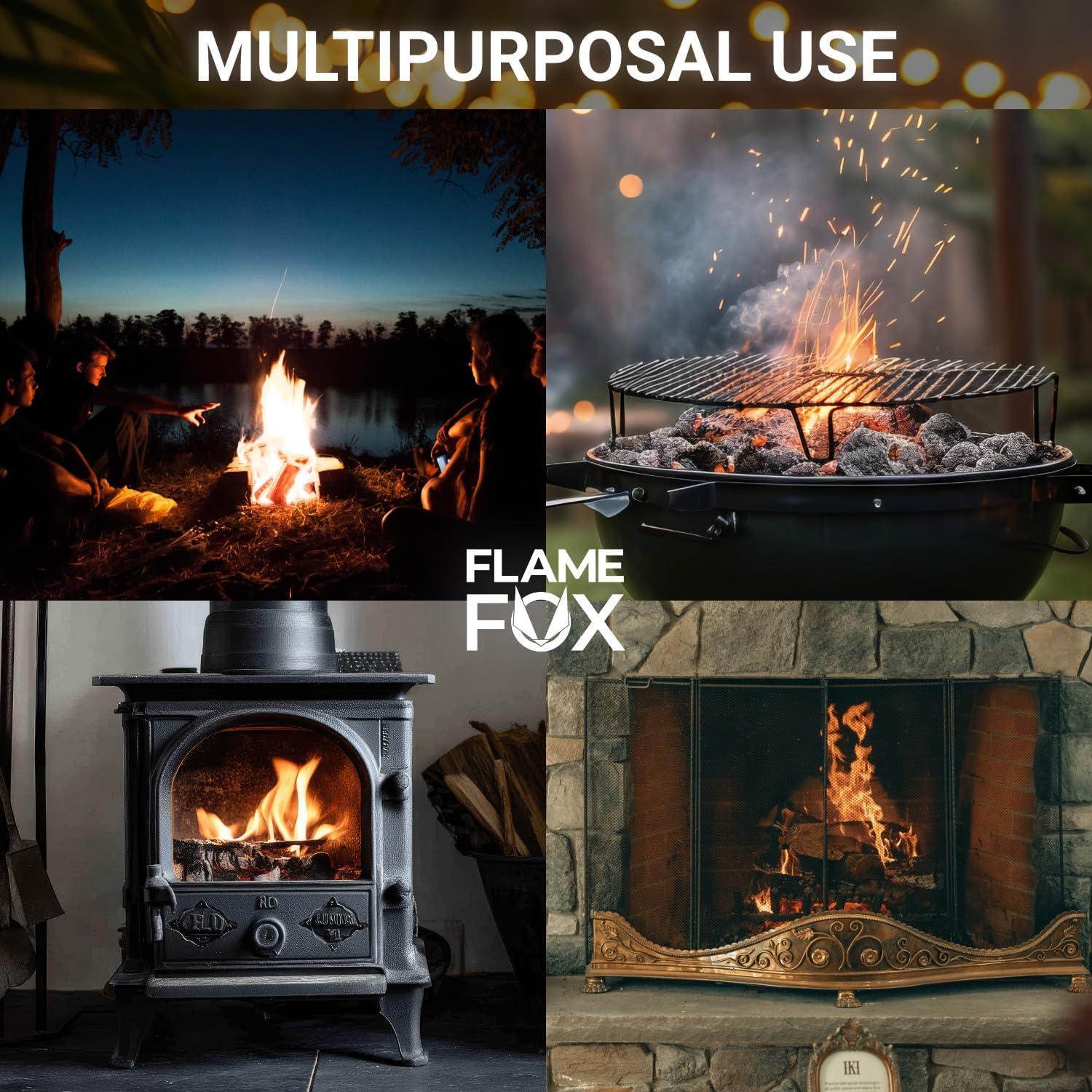 Cubes de Fuego Flamefox 320pcs - Encendedor Rápido y Ecológico