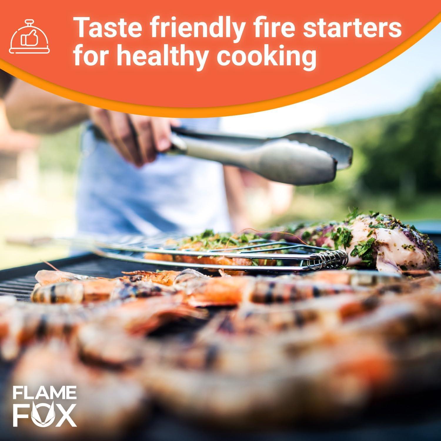 Cubes de Fuego Flamefox 320pcs - Encendedor Rápido y Ecológico