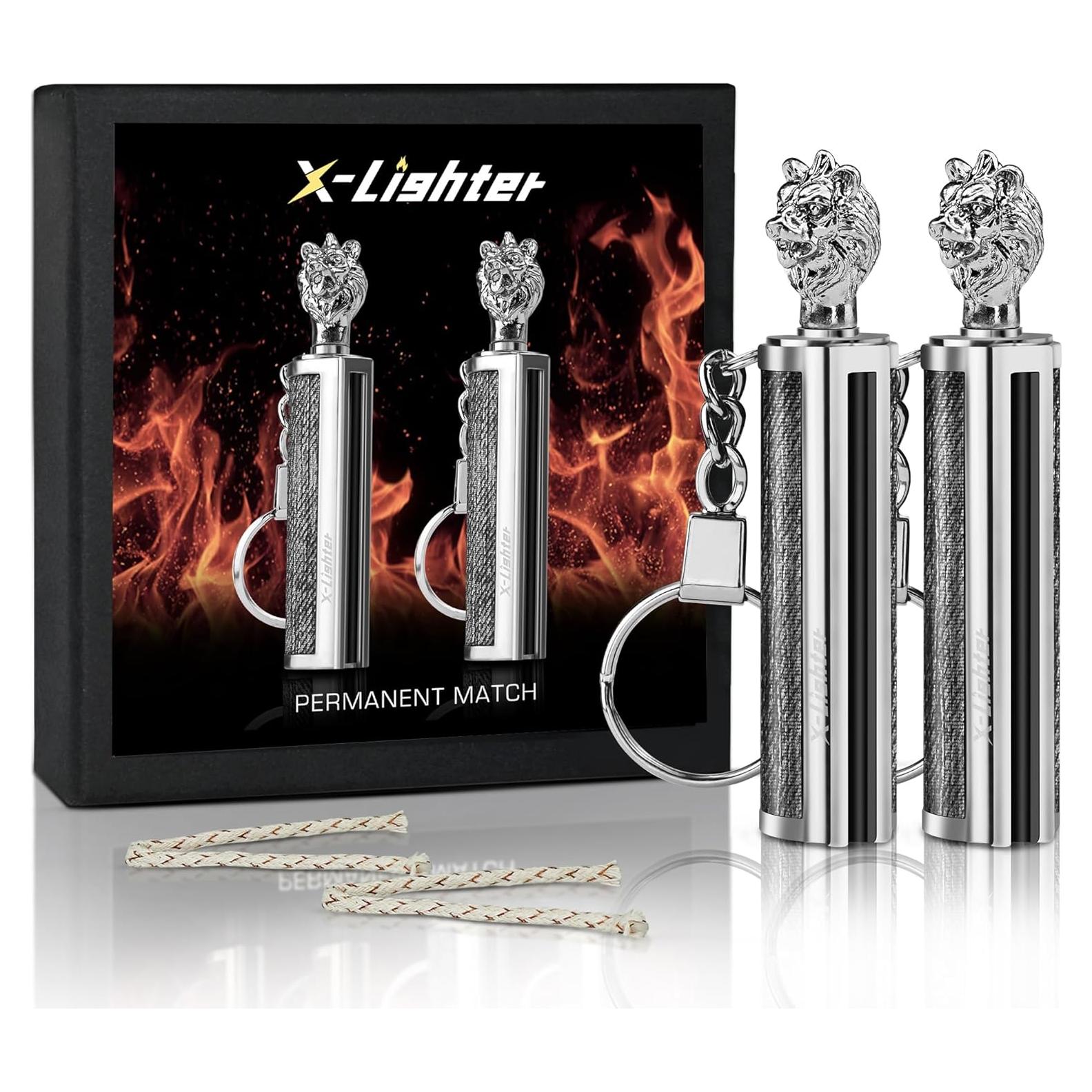 Cerilla Permanente x-lighter León - Encendedor a Prueba de Agua