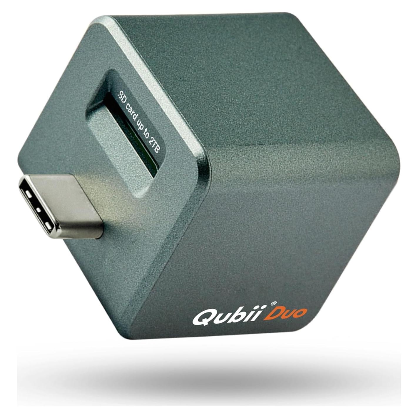 MAKTAR Qubii Duo USB-C 128GB Respaldo Automático iPhone