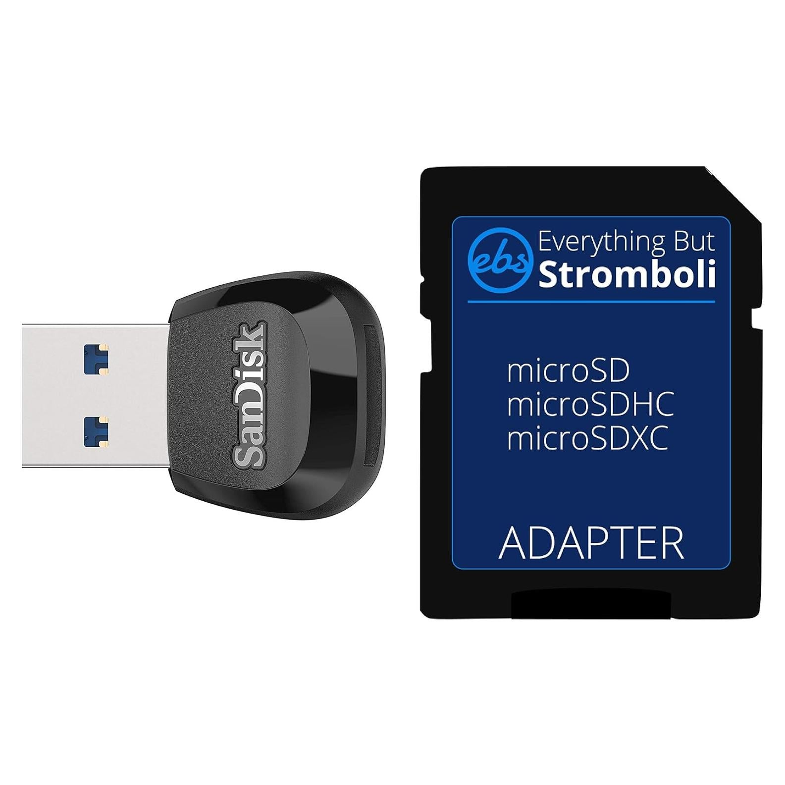 Lector de Tarjetas SanDisk MobileMate USB 3.0 + Adaptador MicroSD