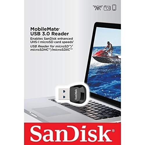 Lector de Tarjetas SanDisk MobileMate USB 3.0 + Adaptador MicroSD