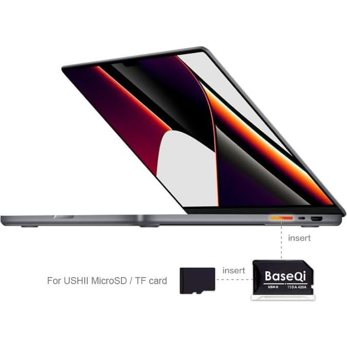 Adaptador MicroSD BaseQi para Lenovo Yoga 900/710 - Aluminio