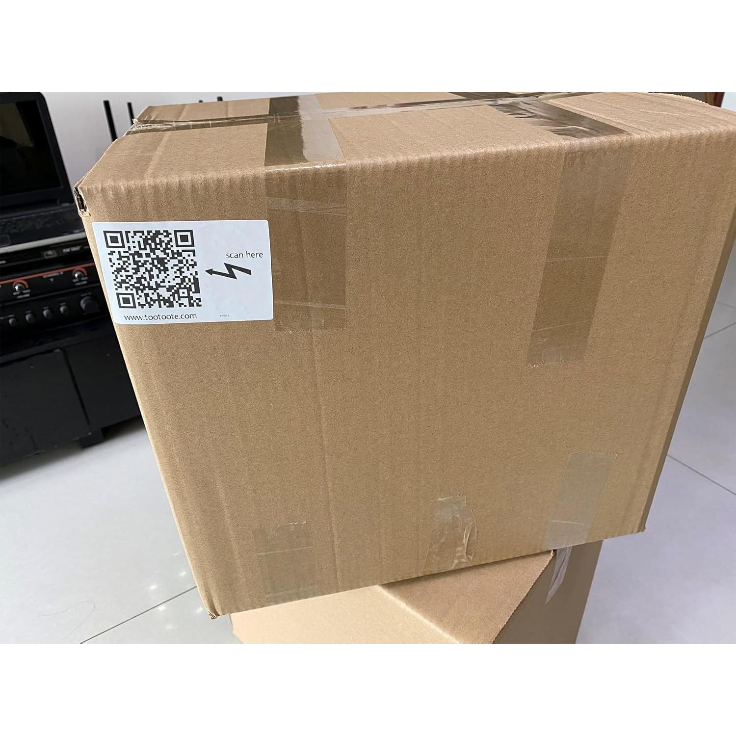 Etiquetas QR inteligentes tootoote 50 PCS para organización