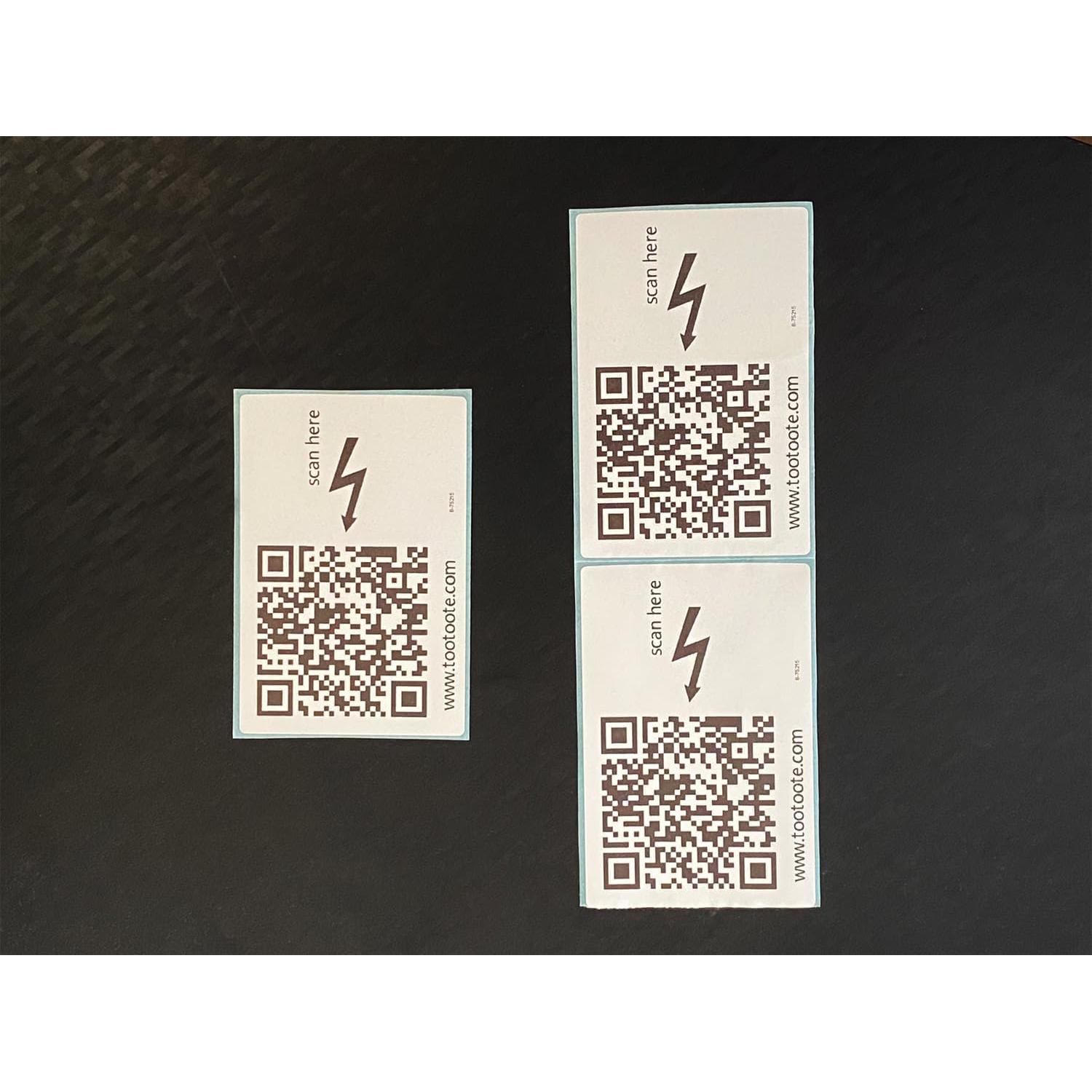 Etiquetas QR inteligentes tootoote 50 PCS para organización