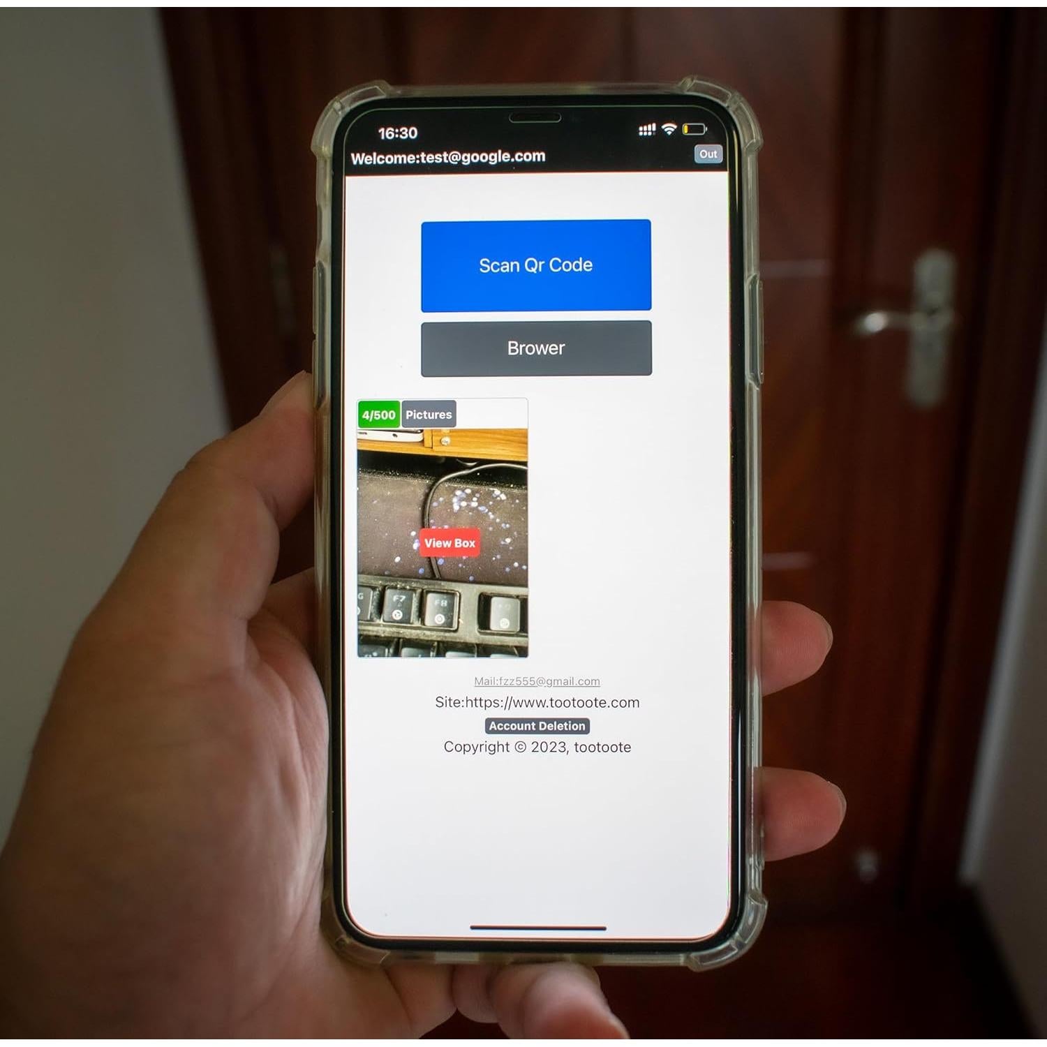 Etiquetas QR inteligentes tootoote 50 PCS para organización