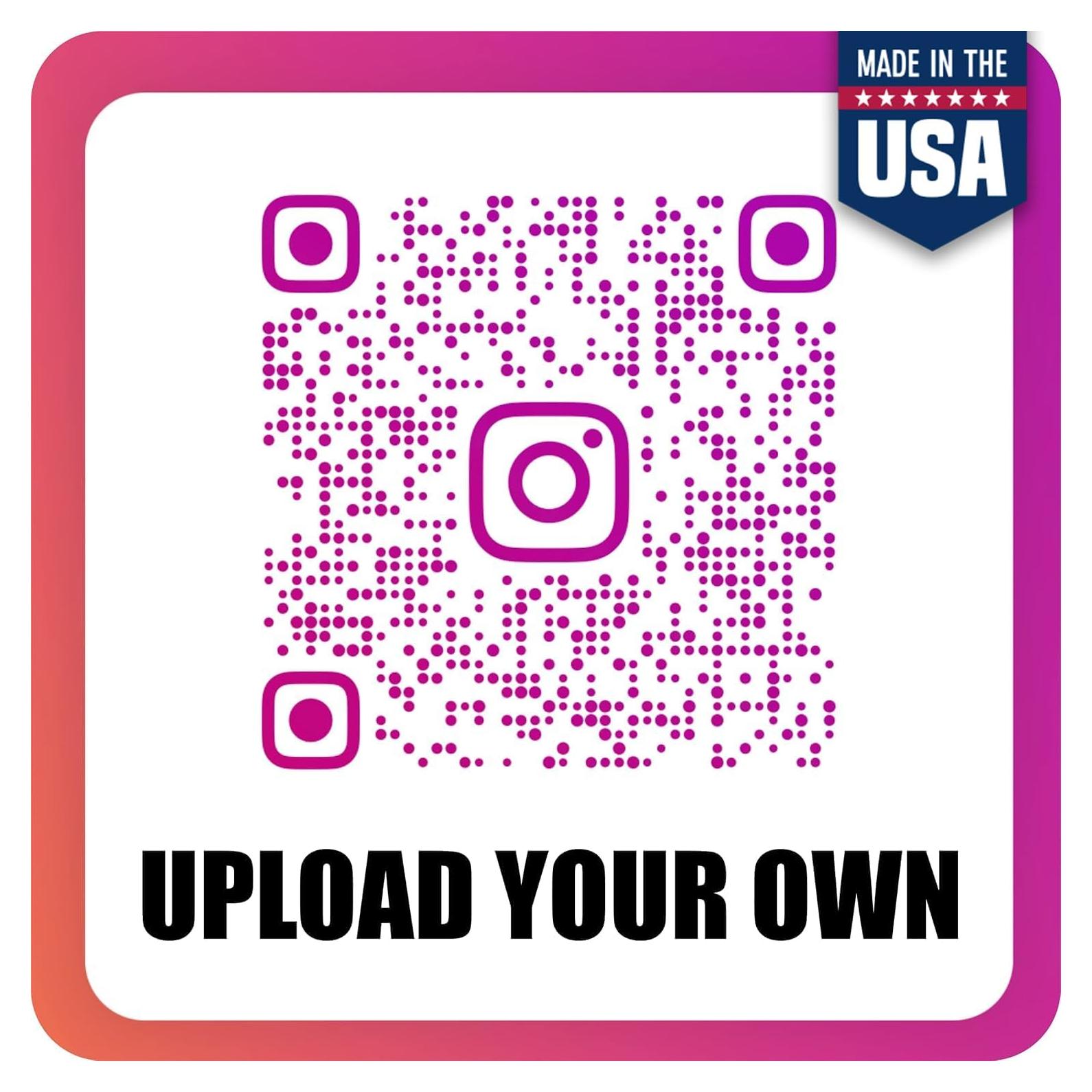 Stickers Personalizados VulgrCo con Código QR - Vinilo Resistente