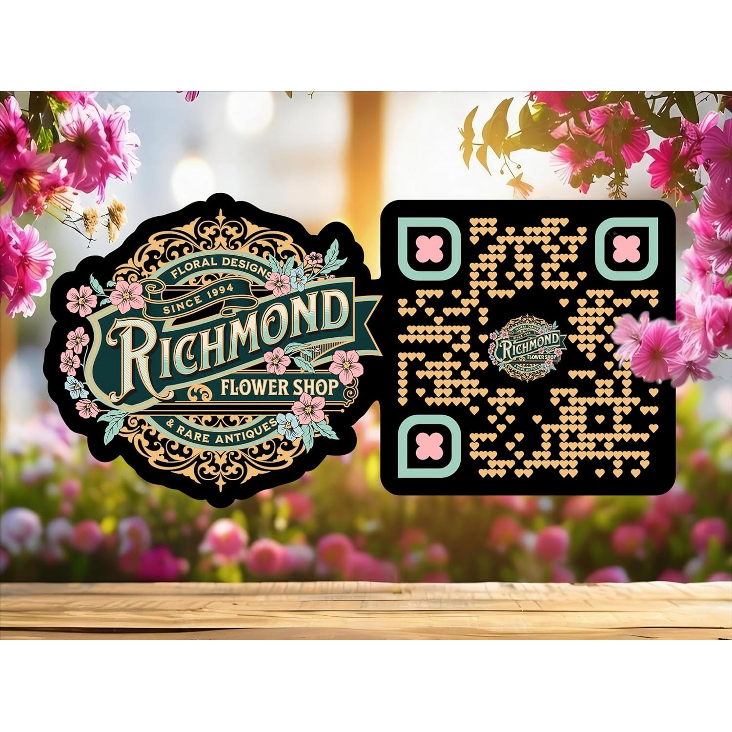 Imán Cortado Personalizado QR Magnético myhappycustomizedgifts
