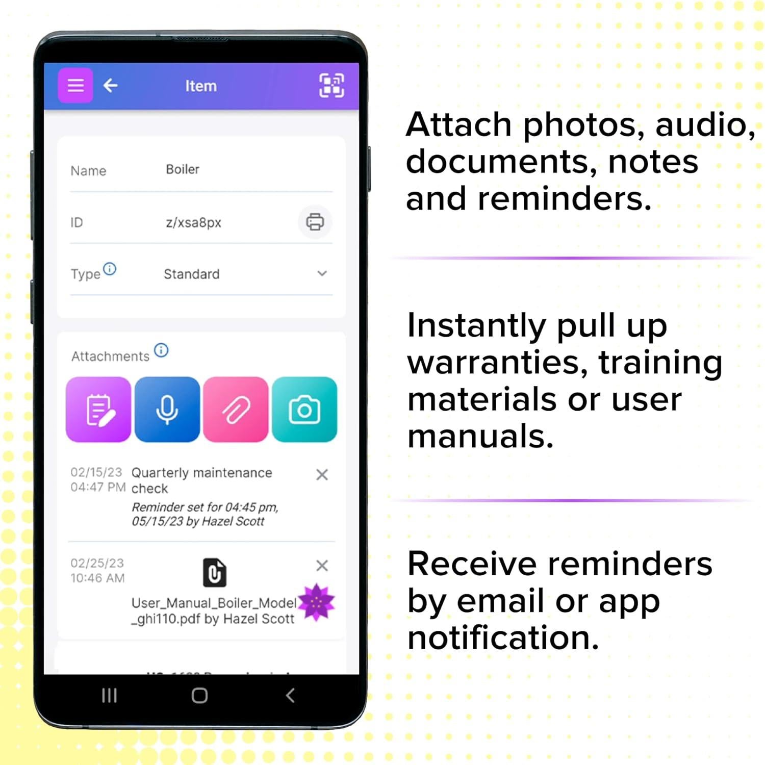 Sistema de Etiquetas QR Inteligente Scanlily - 90 Etiquetas de 2cm