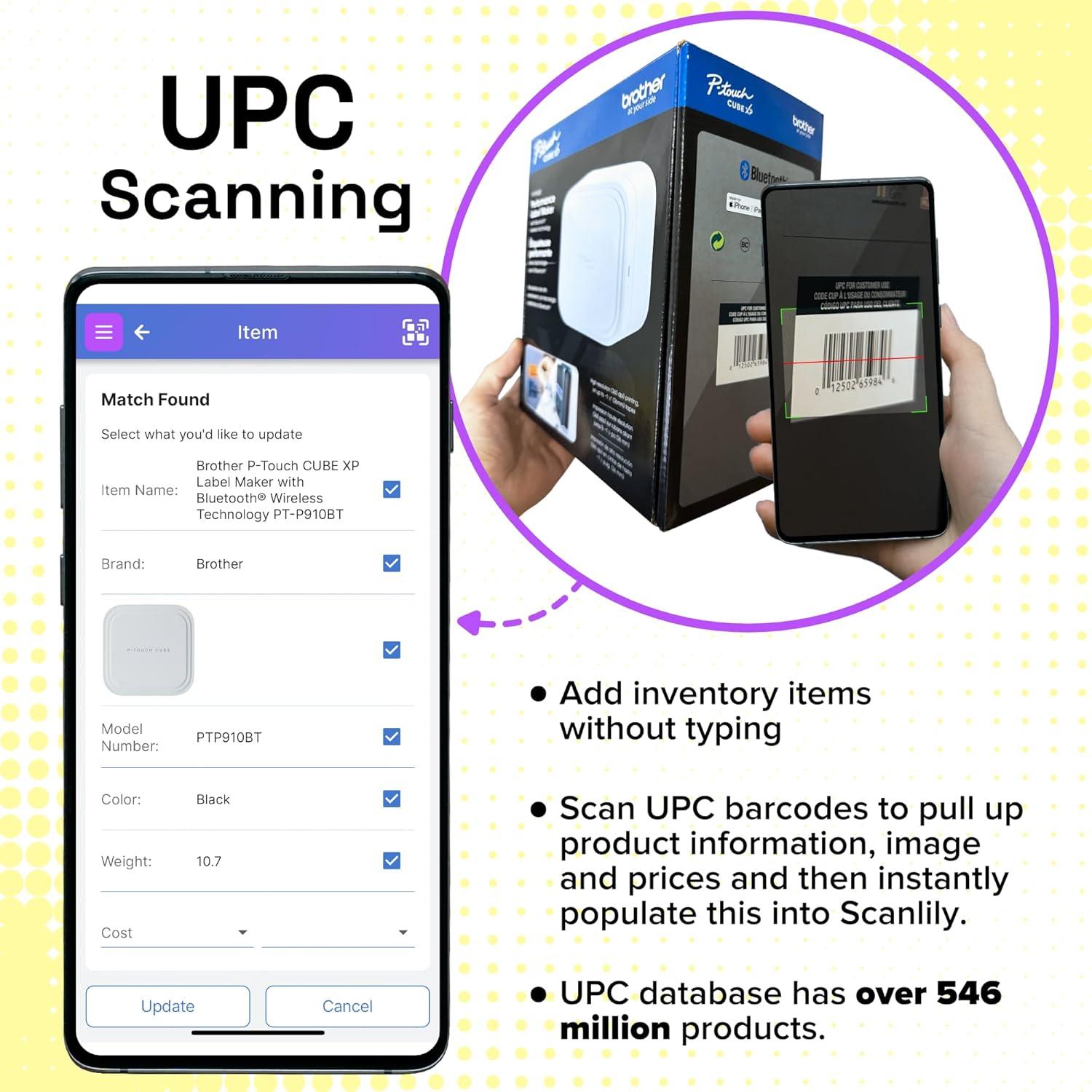 Sistema de Etiquetas QR Inteligente Scanlily - 90 Etiquetas de 2cm