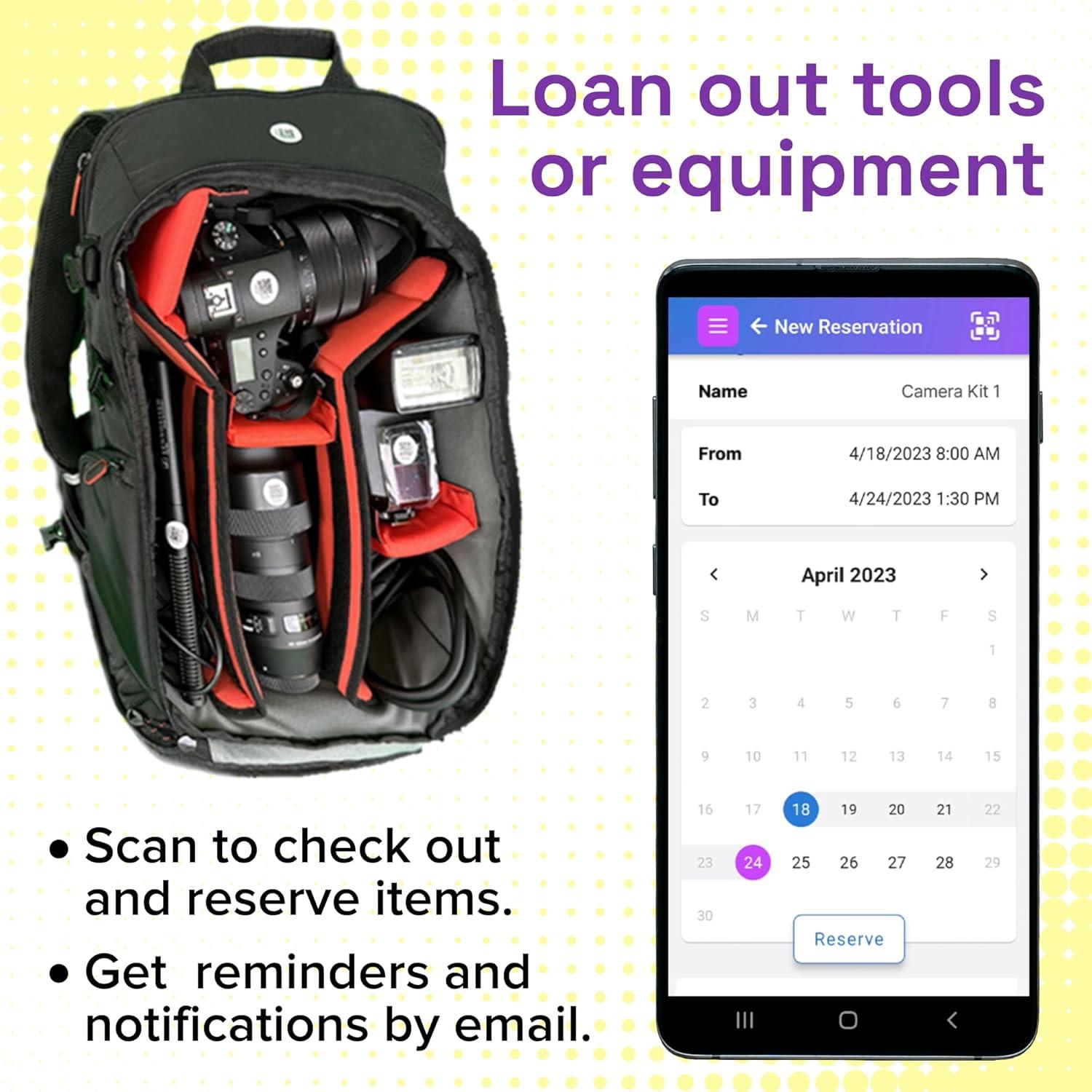 Sistema de Etiquetas QR Inteligente Scanlily - 90 Etiquetas de 2cm