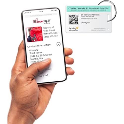 Etiquetas de Equipaje Dynotag® Inteligentes con Recuperación Vida