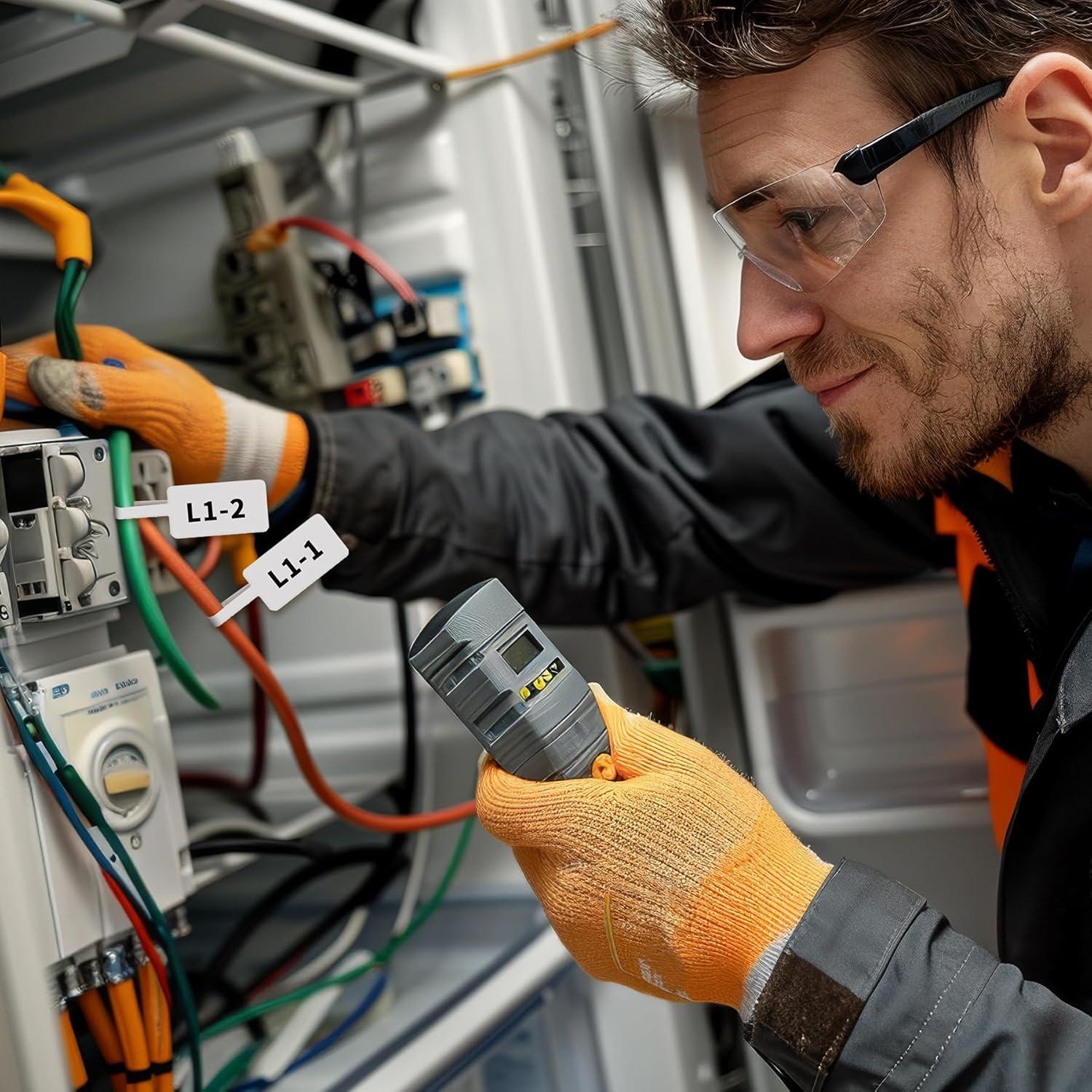 Etiquetas Térmicas Phomemo M110, 100 pcs, 30x25mm, Negro sobre Blanco