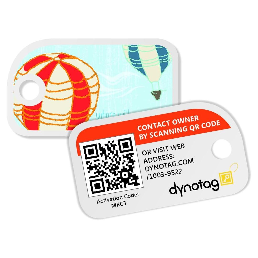 Etiquetas de Identificación Dynotag Mini Inteligentes 3 Unidades