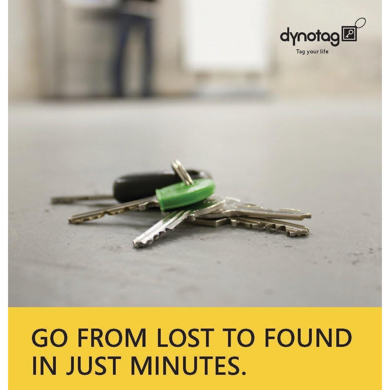Etiquetas de Identificación Dynotag Mini Inteligentes 3 Unidades