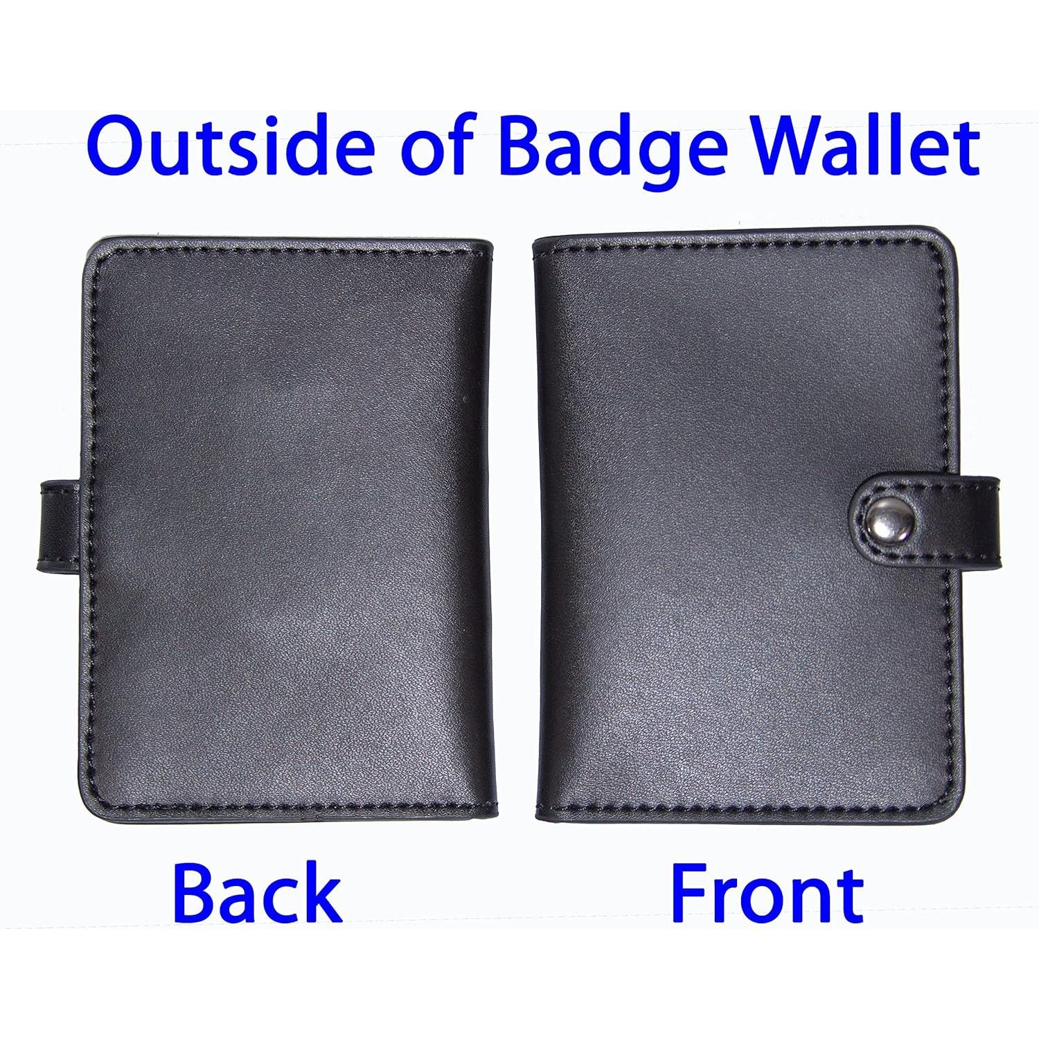 Insignia y Cartera de Cuero Just 4 Paws con 2 Tarjetas QR