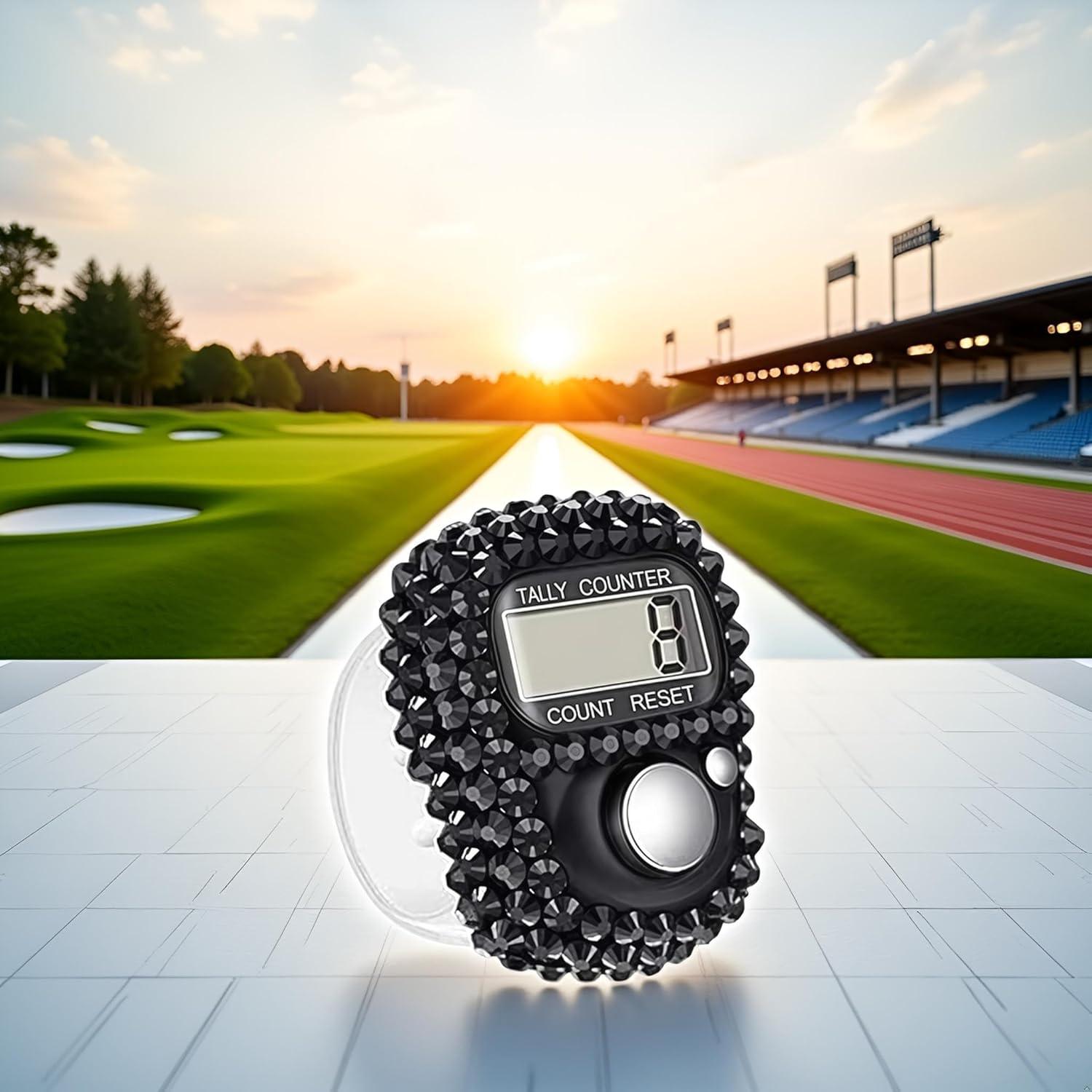 Contador Digital de Dedo Yxinjy 1 con Pantalla LCD Negra