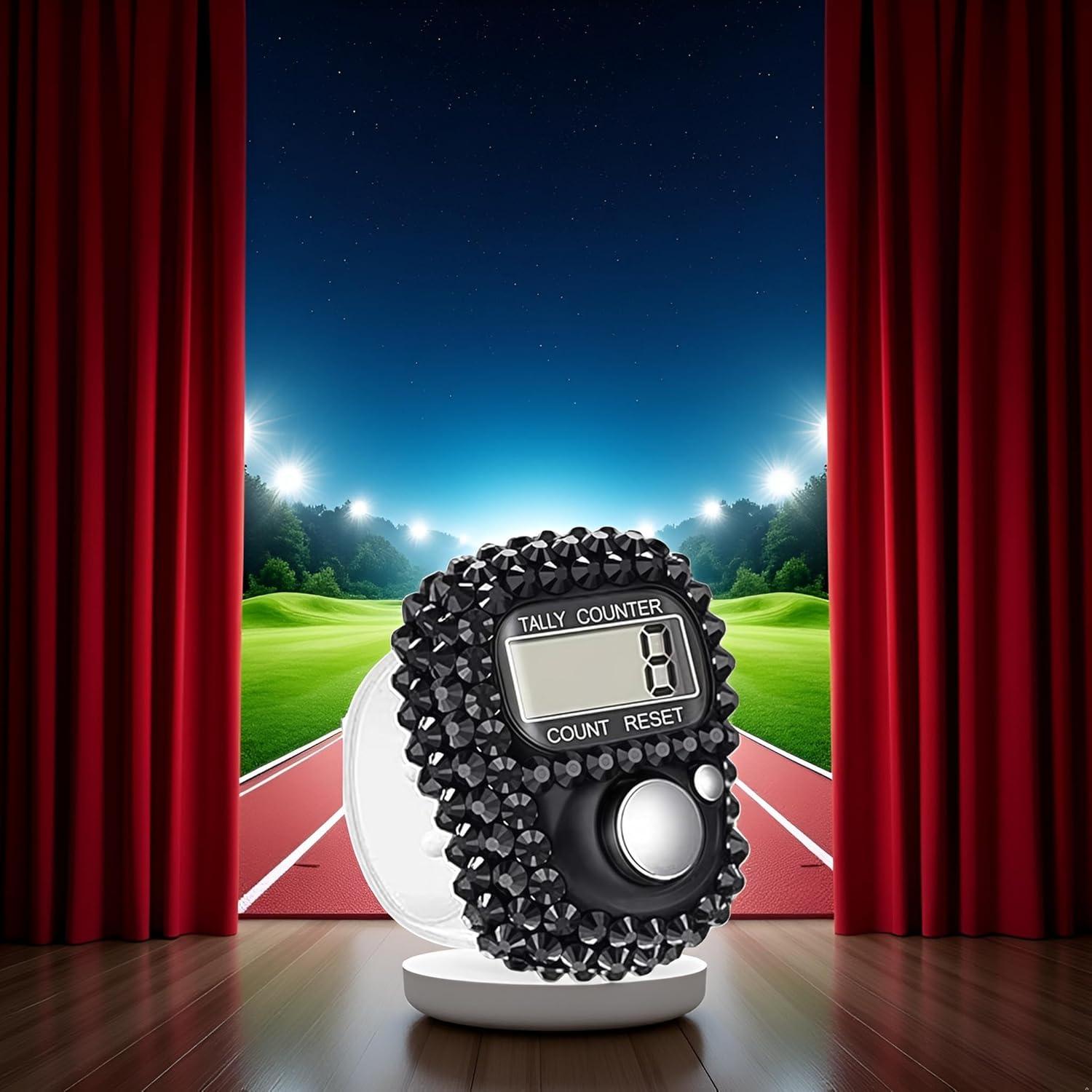 Contador Digital de Dedo Yxinjy 1 con Pantalla LCD Negra