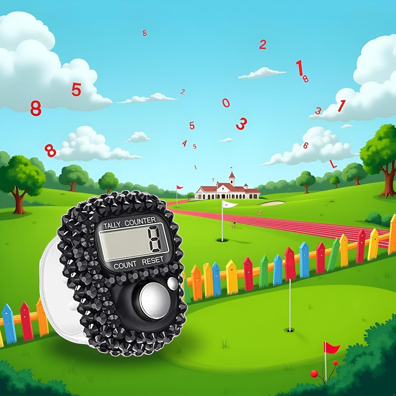 Contador Digital de Dedo Yxinjy 1 con Pantalla LCD Negra