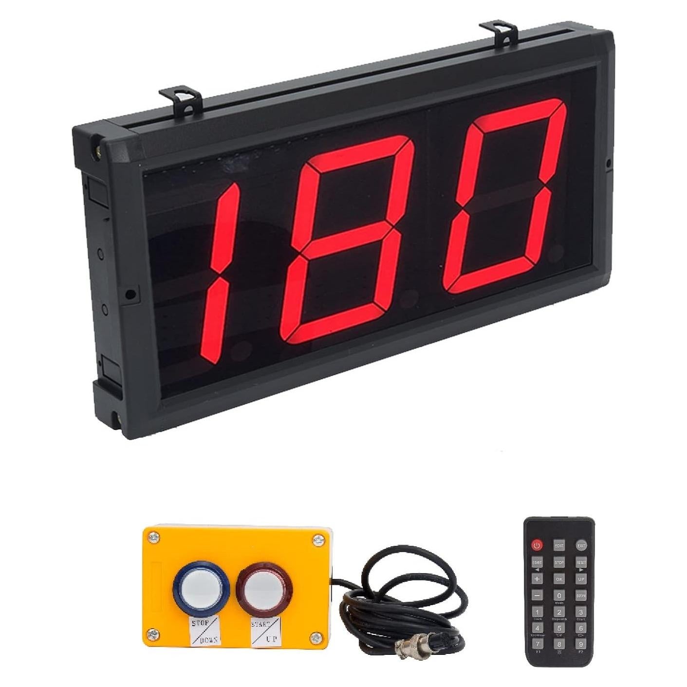 Contador de Vueltas Digital Ledbrigym 33cm Control Remoto